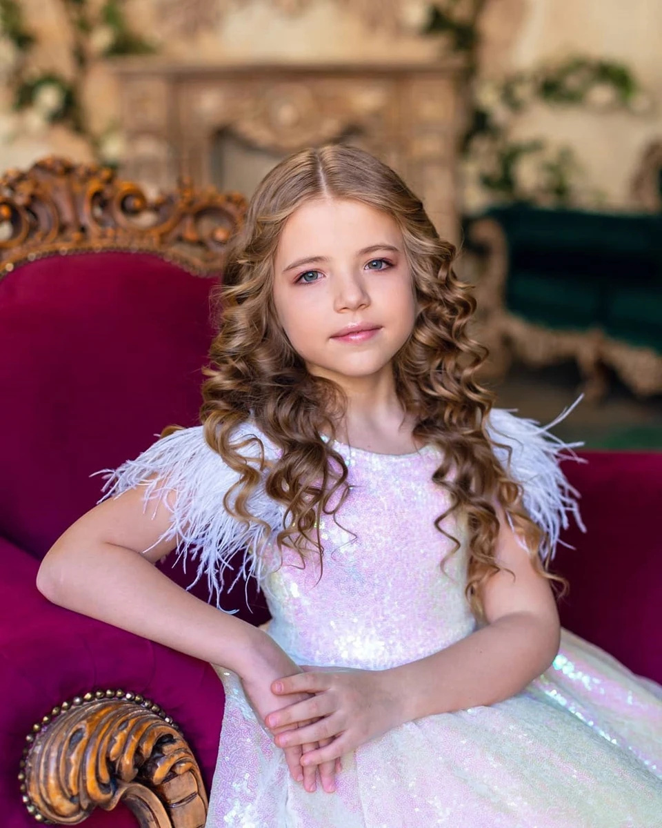 Birthday Sash Glitter - Vestido de menina de flor com