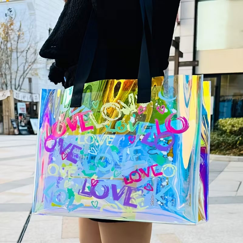 Event & Party Supply - Bolsa de Mão Moderna com Estampa