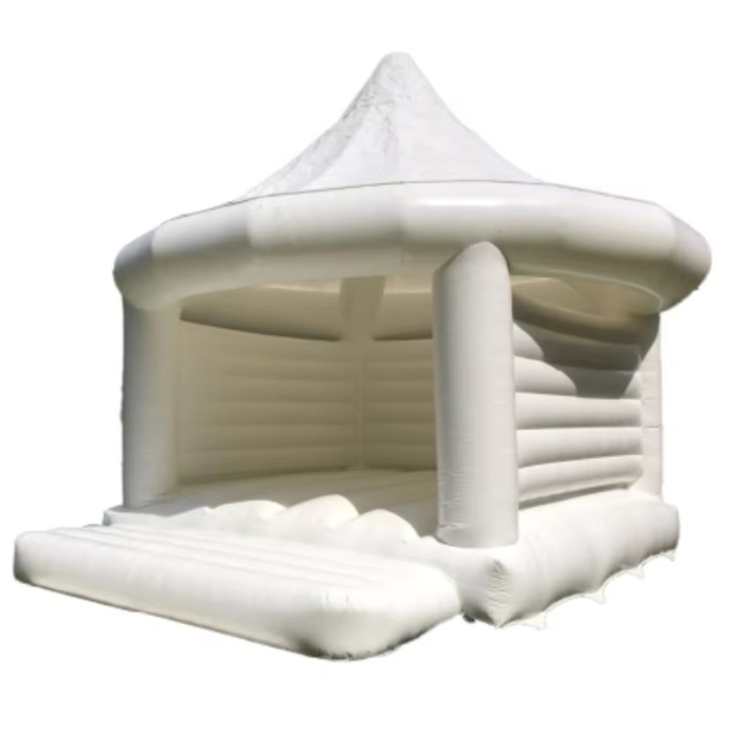 Event Supplies - Castelo Inflável Branco para Casamento, Brinquedos