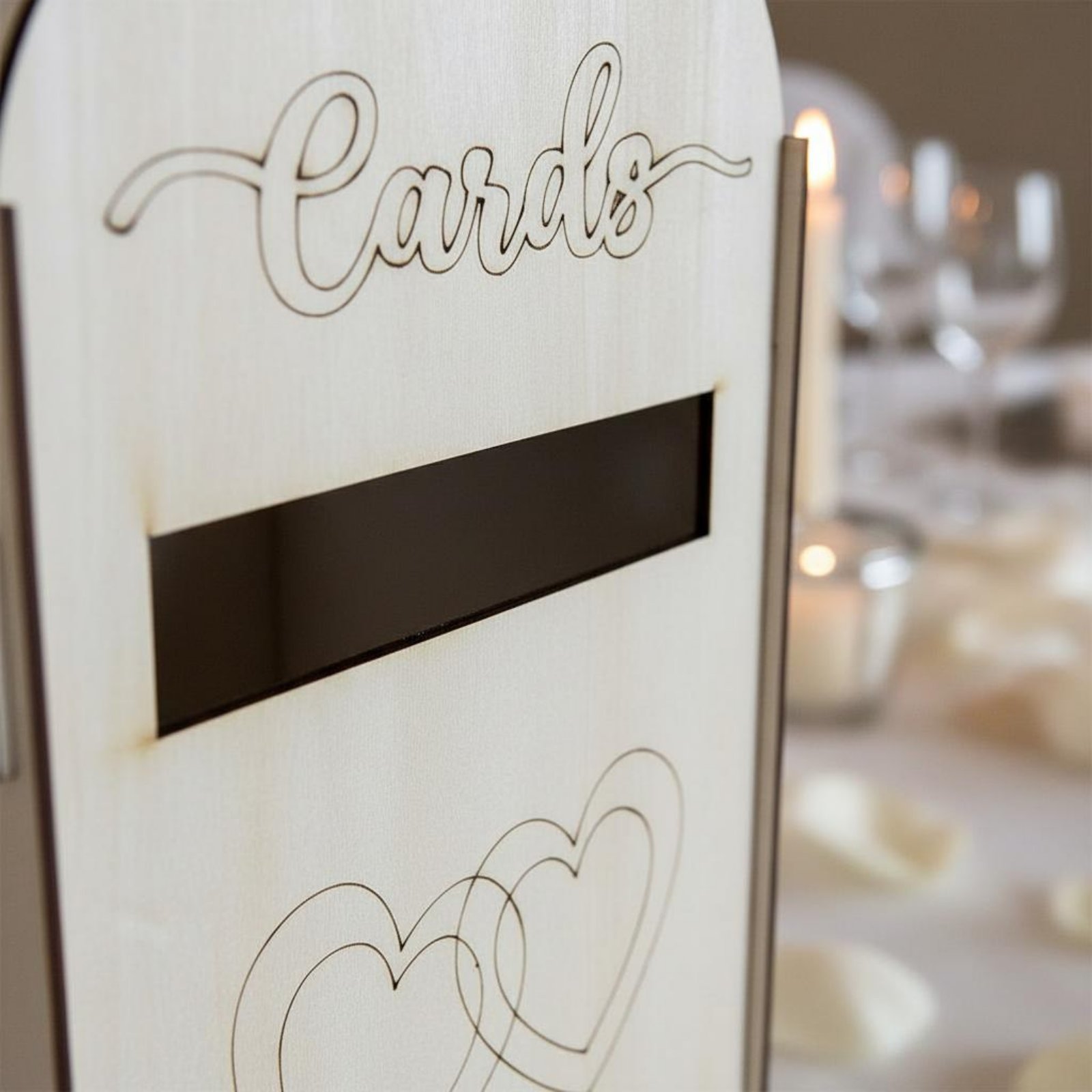 Event Party Box - Caixa de Cartões de Casamento em