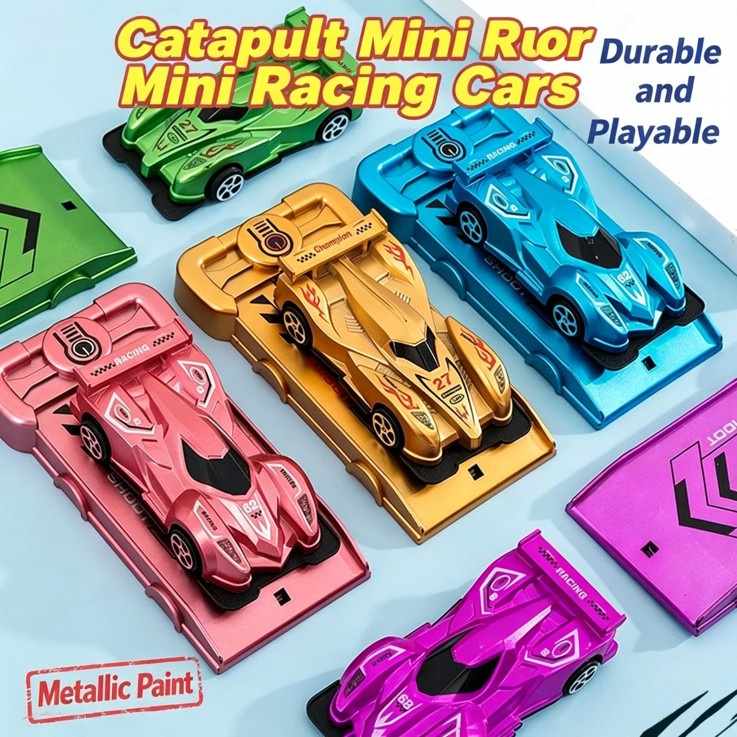 Event Launch Party - Mini Carro de Corrida Divertido com