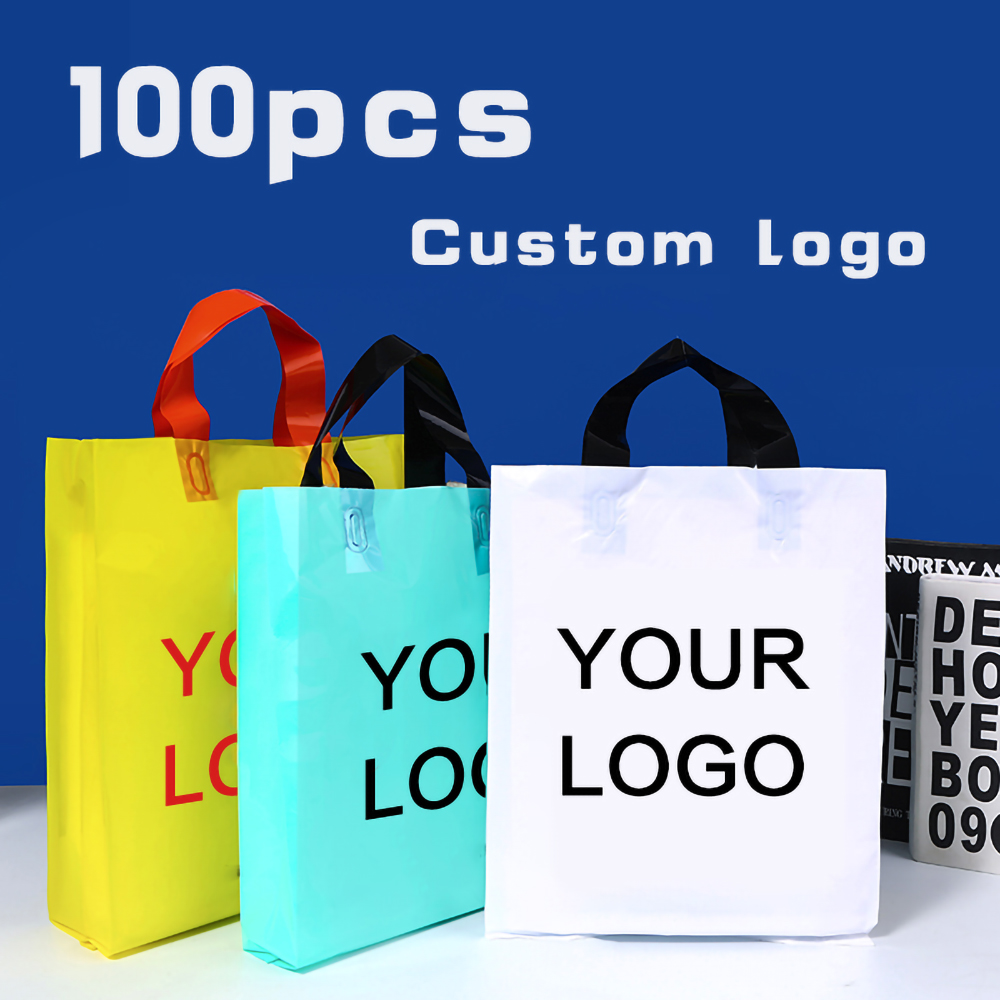 Event Party Shop - 100 sacos de compras coloridos do