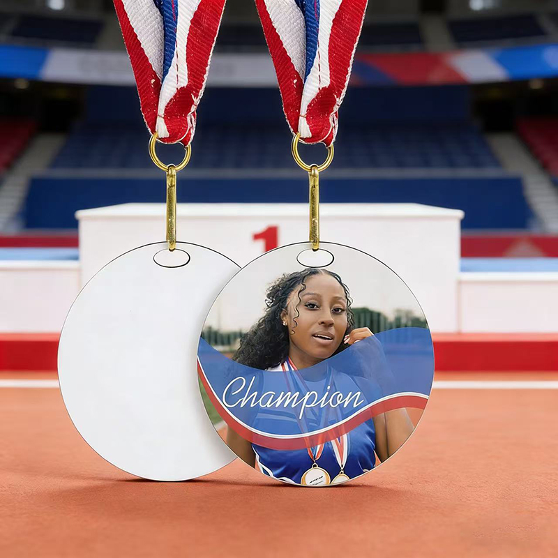 Event & Party Supply - Medalha Personalizada com Imagem em MDF,