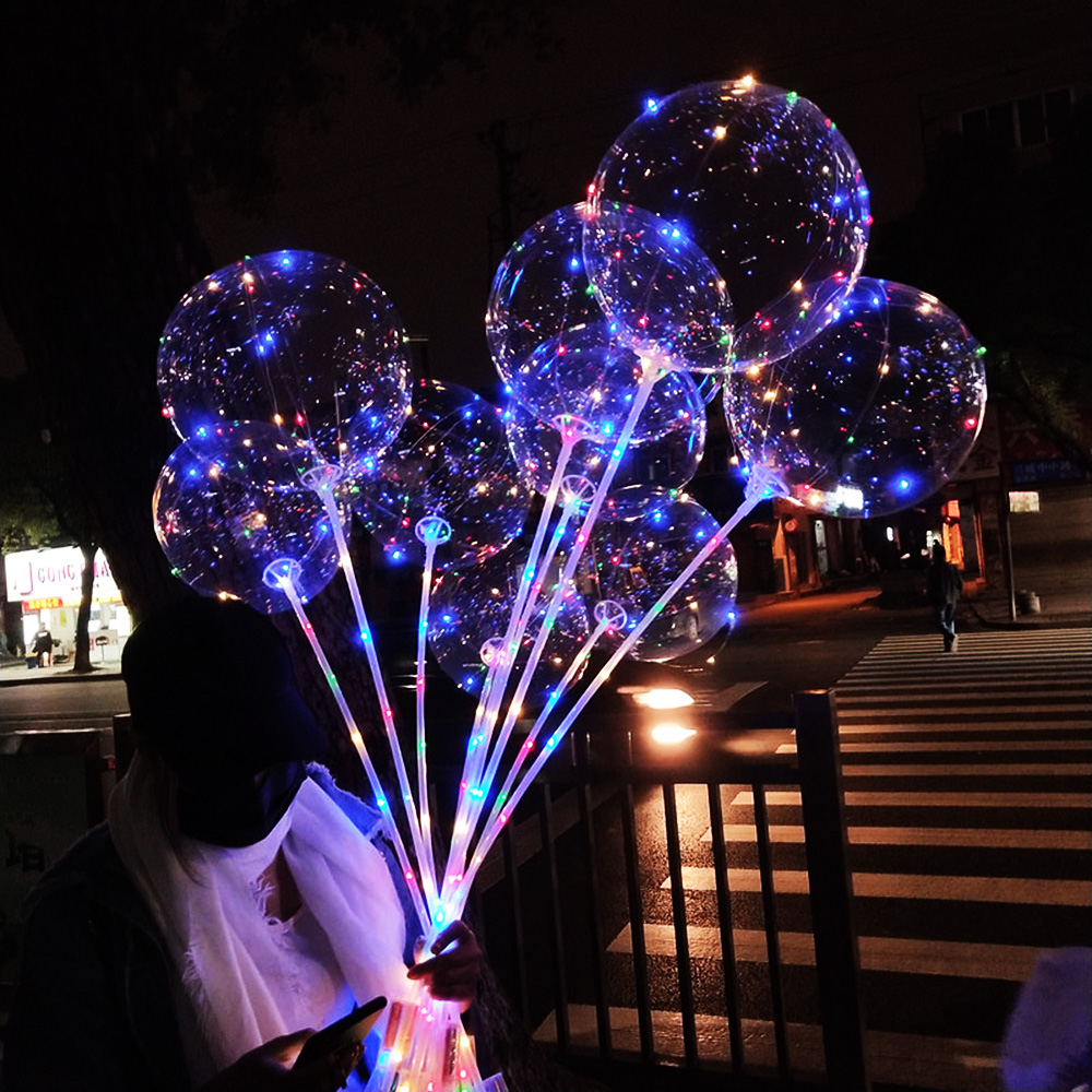 Led Balloon Light - 5/10/15/20 pacotes led light up bobo