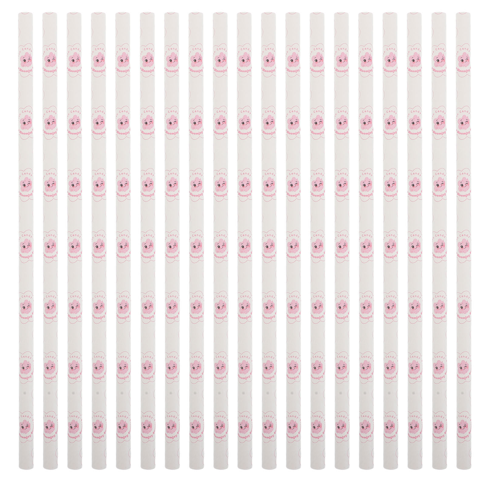 Cotton Candy Cone - 50 Unidades de Palitos de Papel