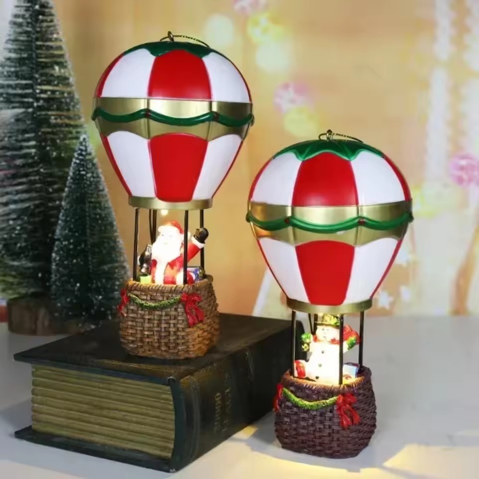 Led Balloon Light - Enfeites brilhantes de natal, balão de