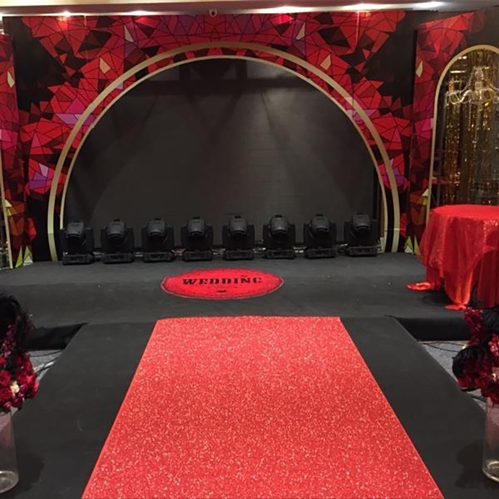 Flower Wall Panel - Moderno e elegante para palco pista