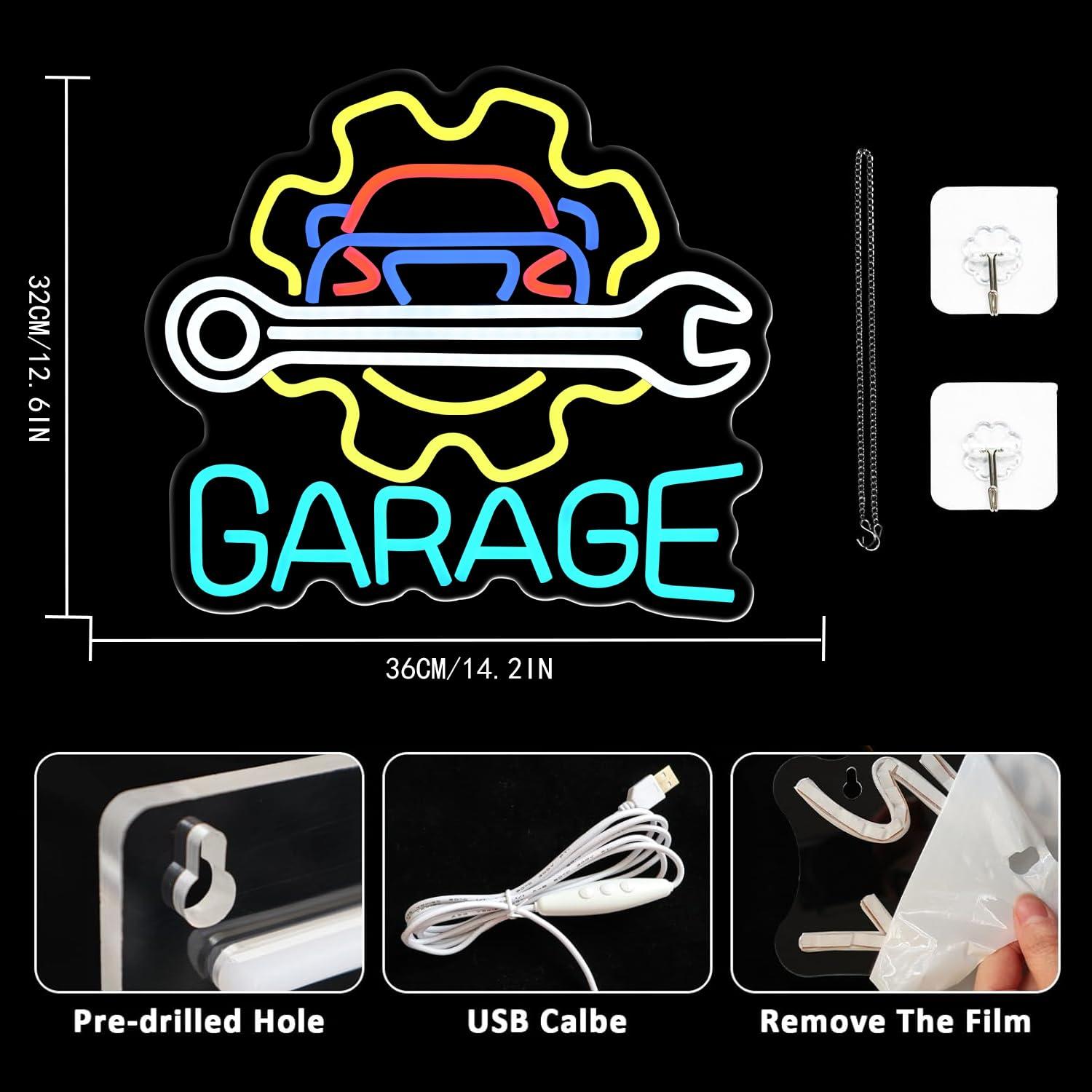 Letreiro Neon para Garagem, Lu - Neon Sign Party avaliação e preço