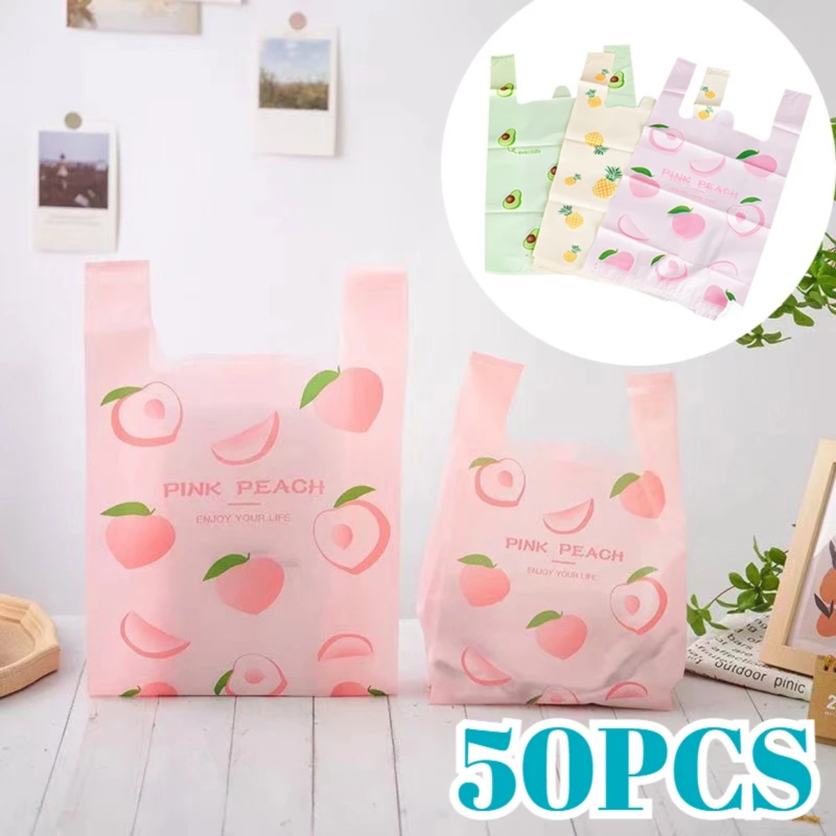 50PCS Sacos Plásticos com Padr - Event Party Shop avaliação e preço
