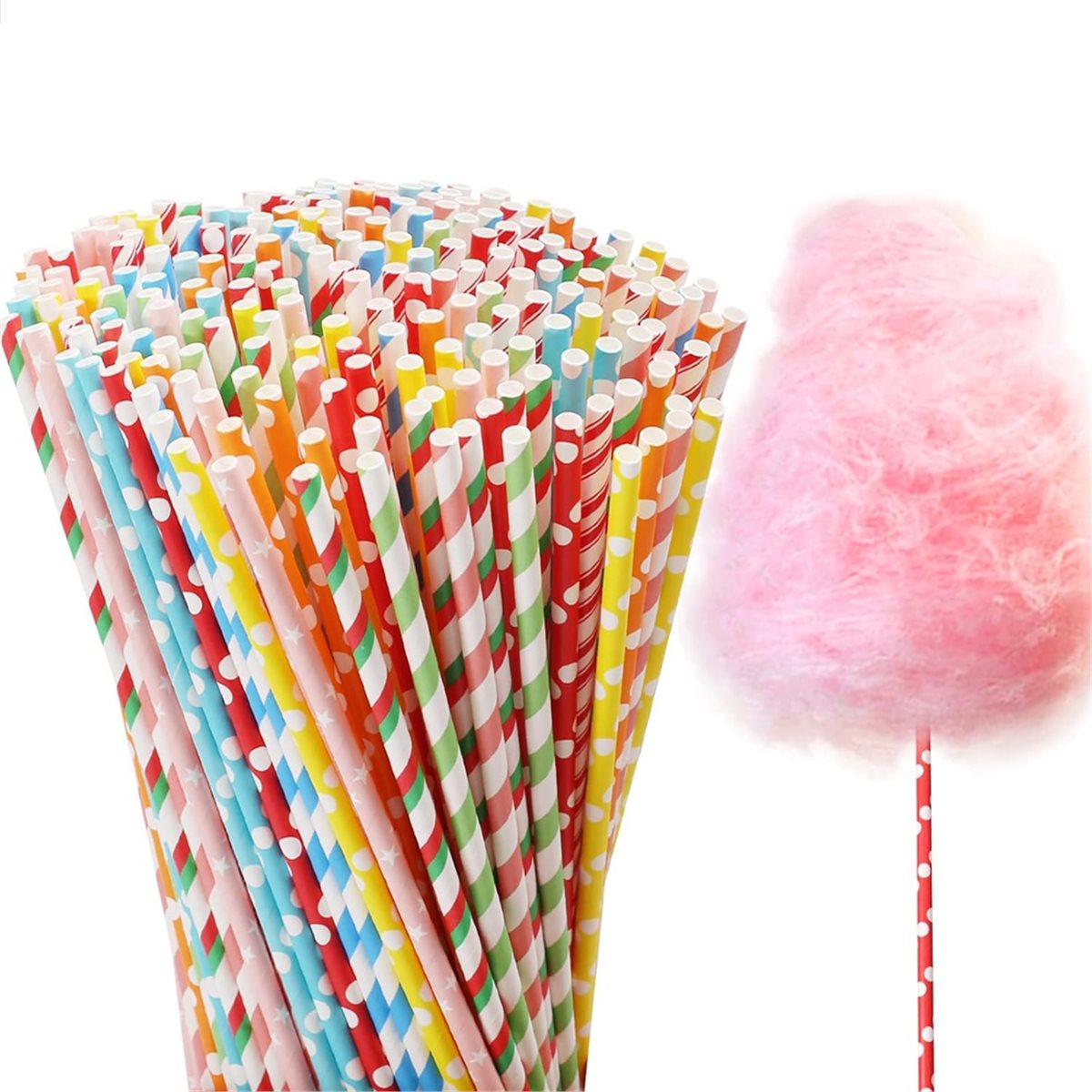 ABZT 200 Peças de Cones de Alg - Cotton Candy Cone avaliação e preço