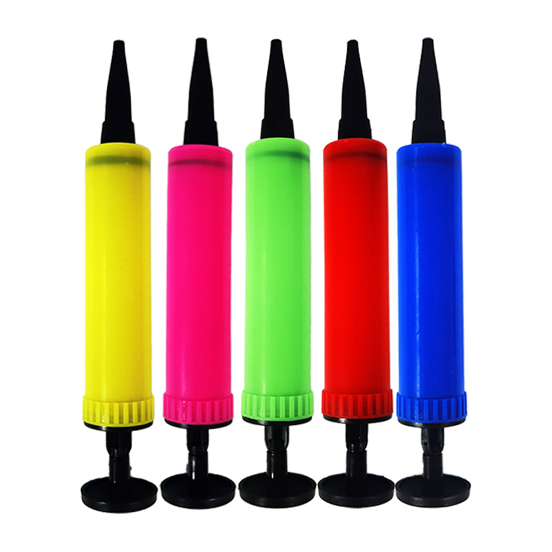 1pc cor aleatória portátil min - Balloon Pump Hand avaliação e preço