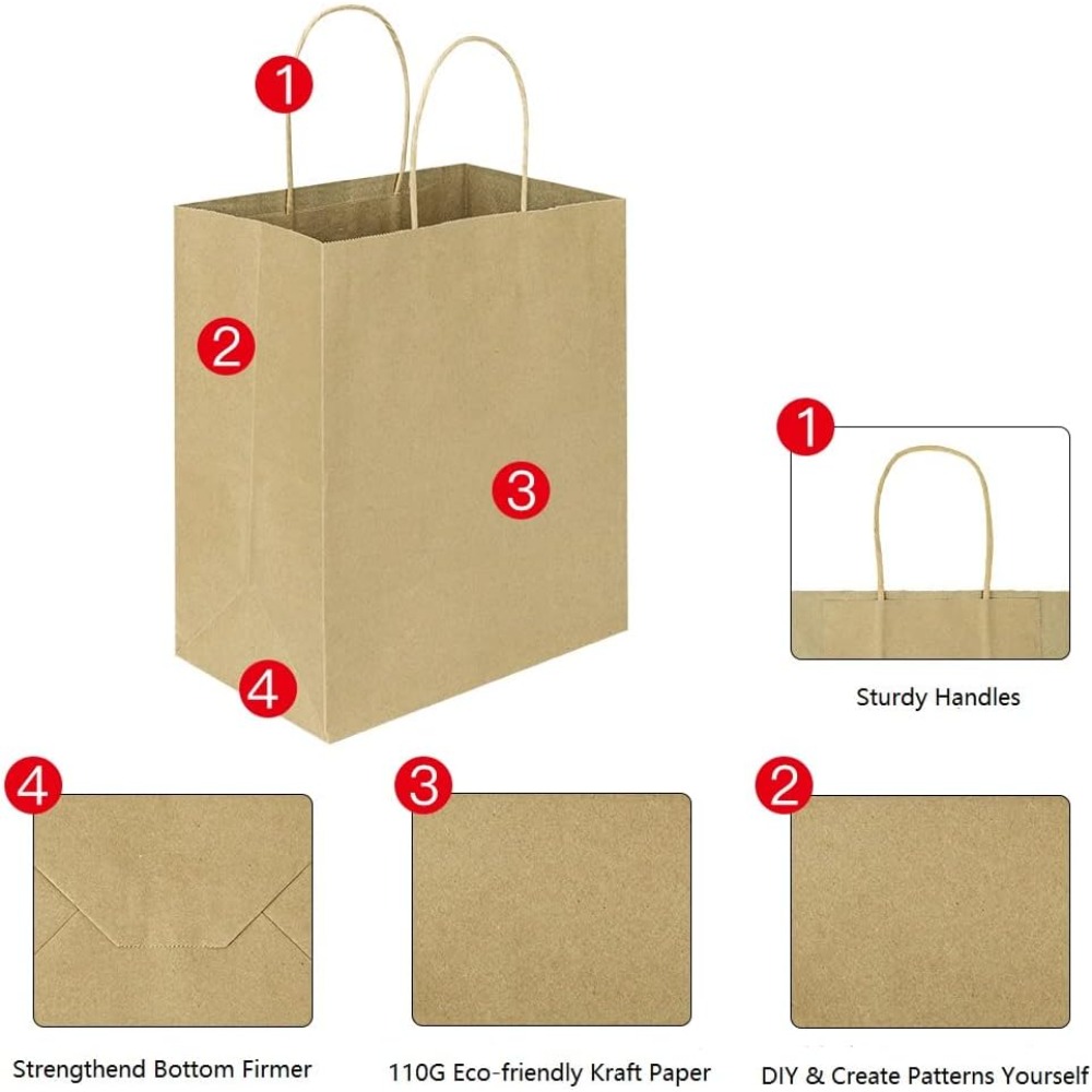 Pacote com 50 Sacos de Papel K - Party Favor Bag avaliação e preço