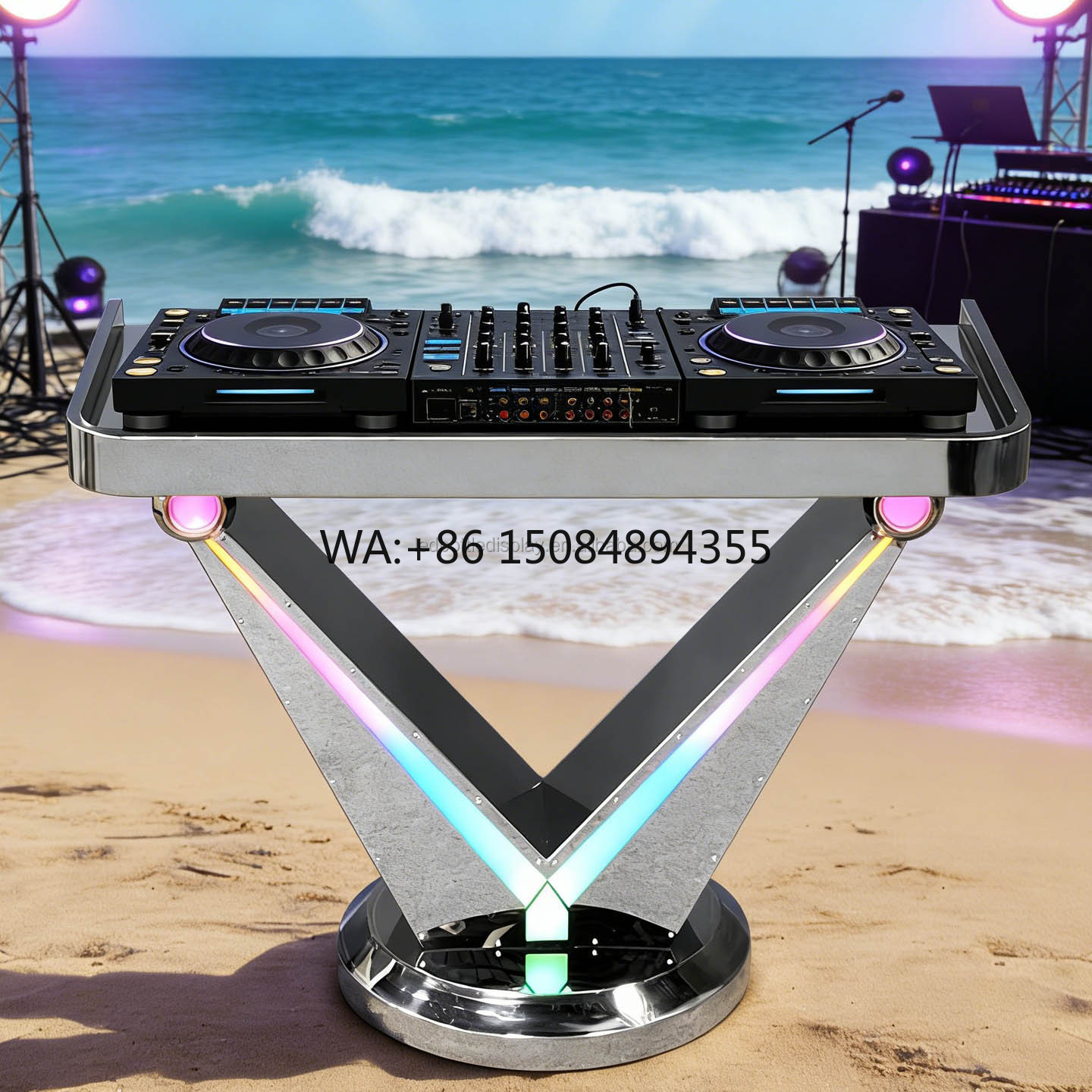Mesa de DJ Contemporânea de Lu - Event Party Dj avaliação e preço