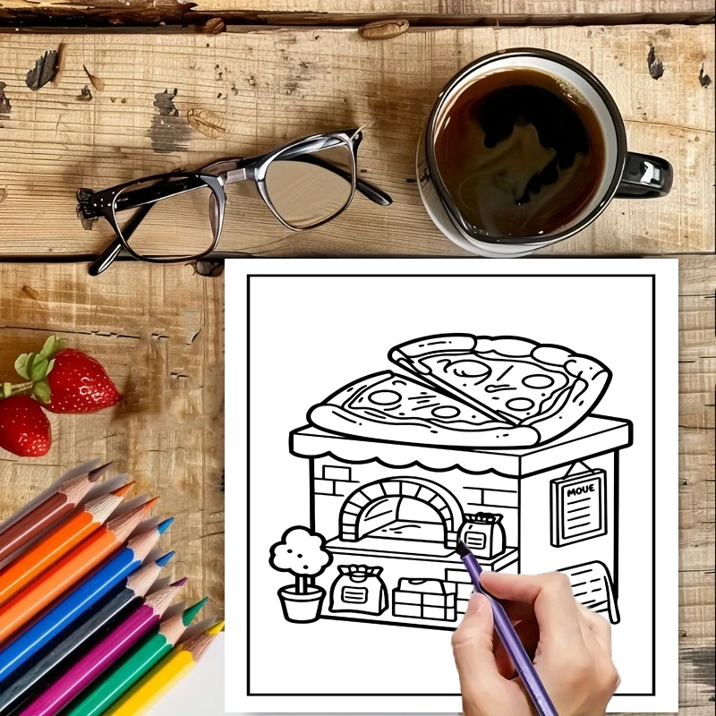 Livro de Colorir Espaços Peque - Event Supplies avaliação e preço
