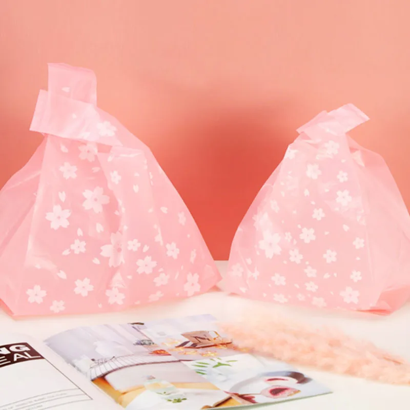 50 pçs rosa cereja sacos de pr - Event Party Shop avaliação e preço