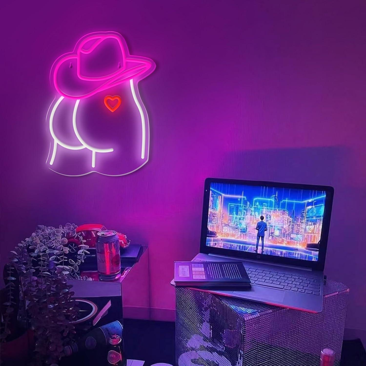 Letreiro Neon Cowgirl com Luz  - Neon Sign Party avaliação e preço