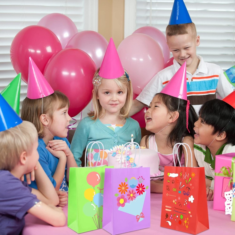 32 Sacolas de Papel Kraft com  - Party Favor Bag avaliação e preço