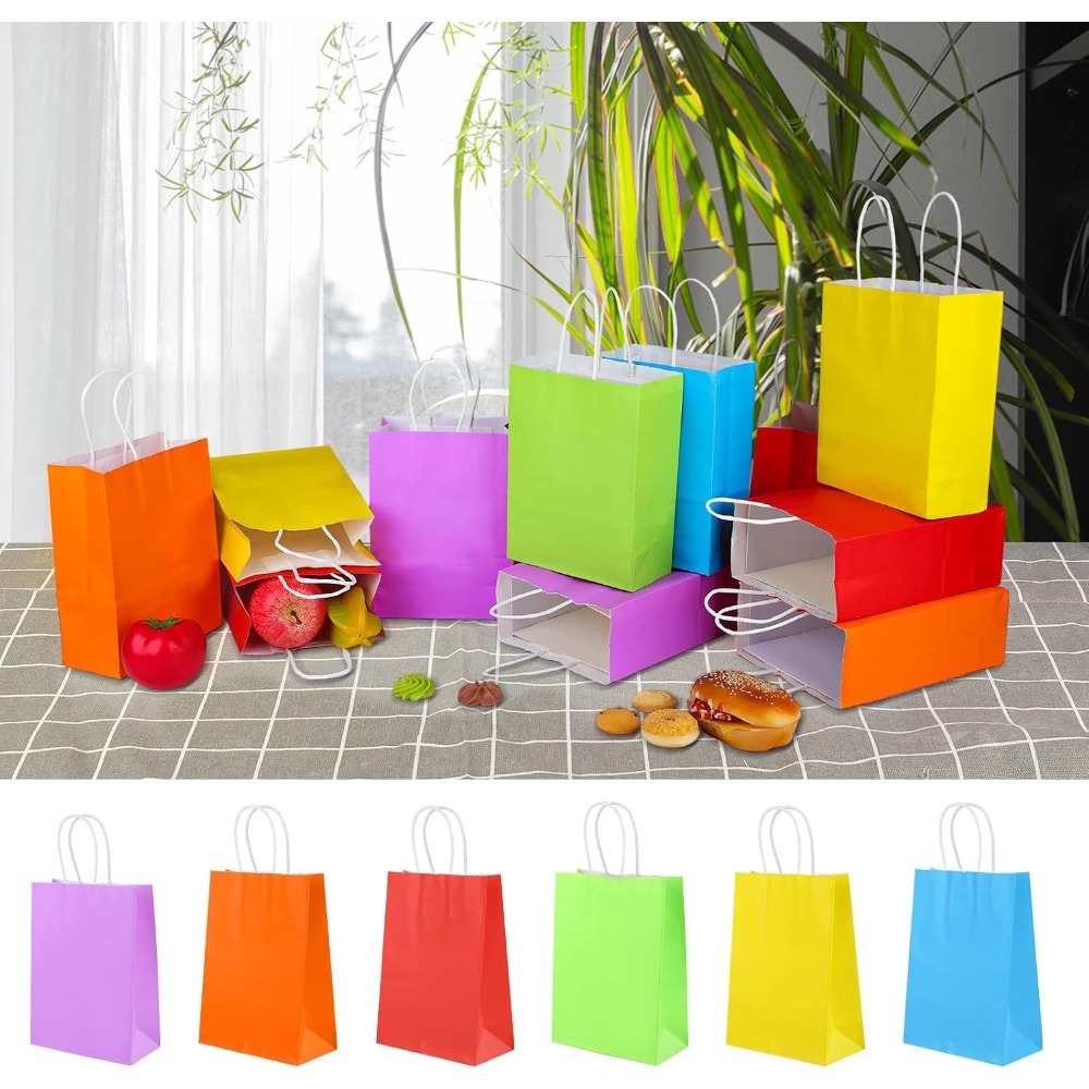 32 Sacolas de Papel Kraft com  - Party Favor Bag avaliação e preço