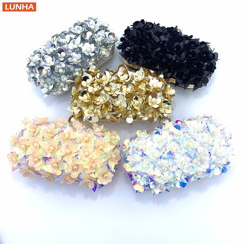 Bolsa de mão de pérola de luxo - Event Party Box avaliação e preço