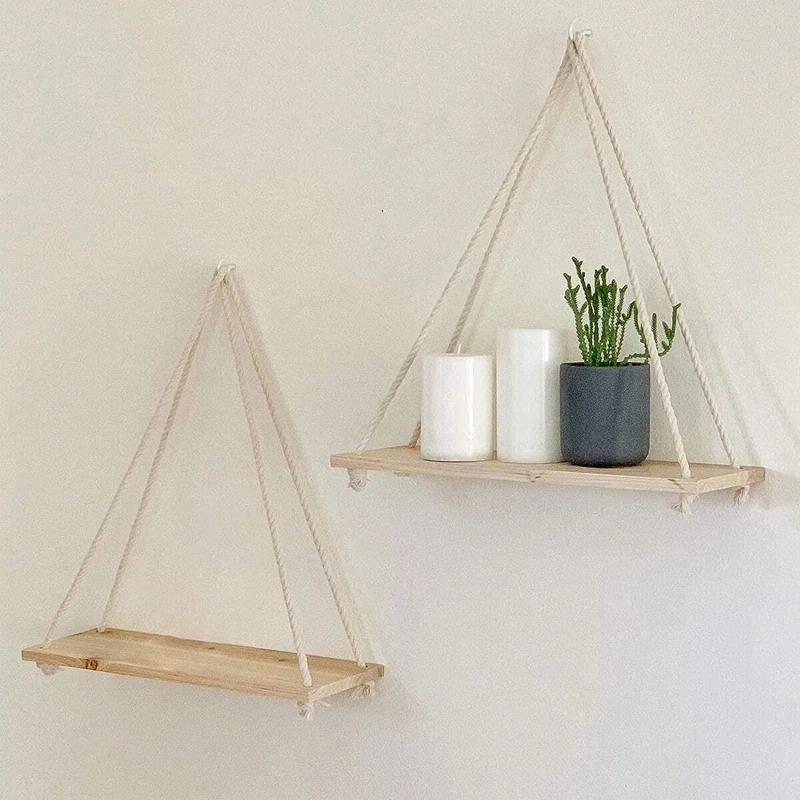 1pc balanço de madeira pendura - Flower Wall Panel avaliação e preço