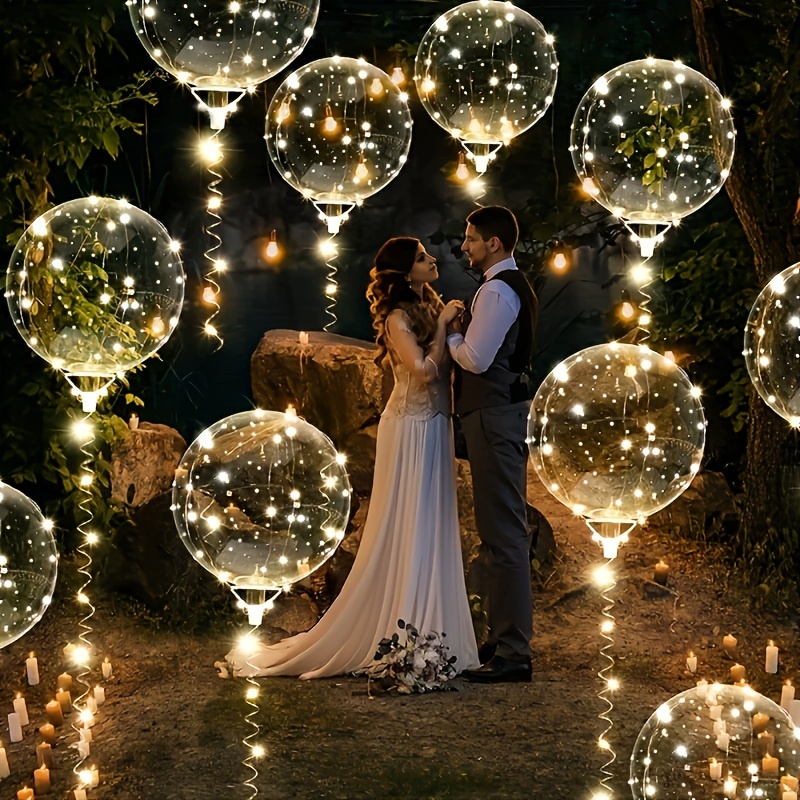 Conjunto de 20 balões Bobo com - Led Balloon Light avaliação e preço