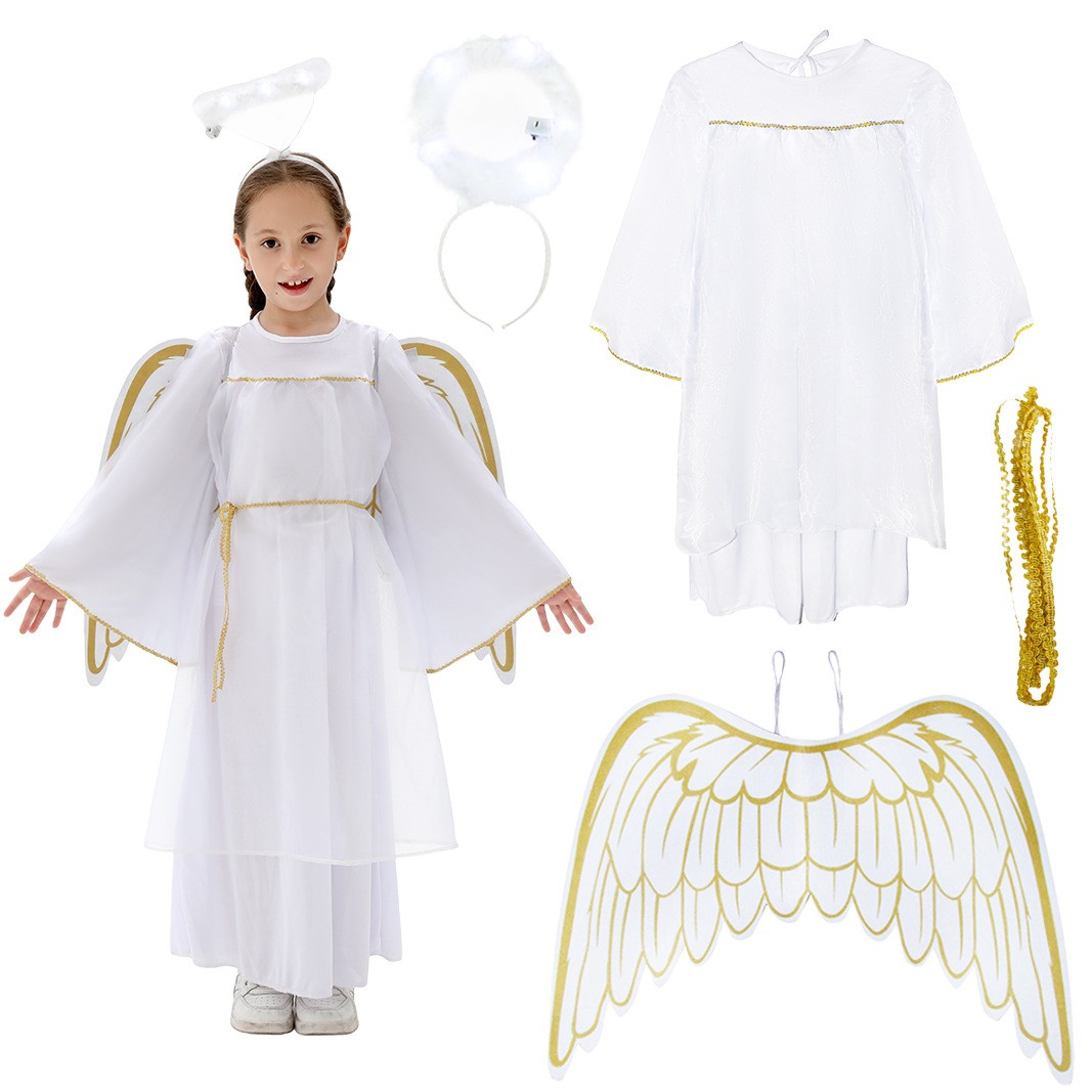 Novo traje de anjo infantil pa - Event Launch Party avaliação e preço