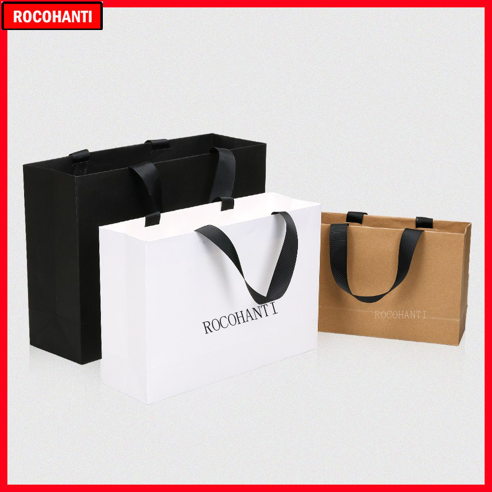 Saco de compras de papel com l - Event Party Shop avaliação e preço