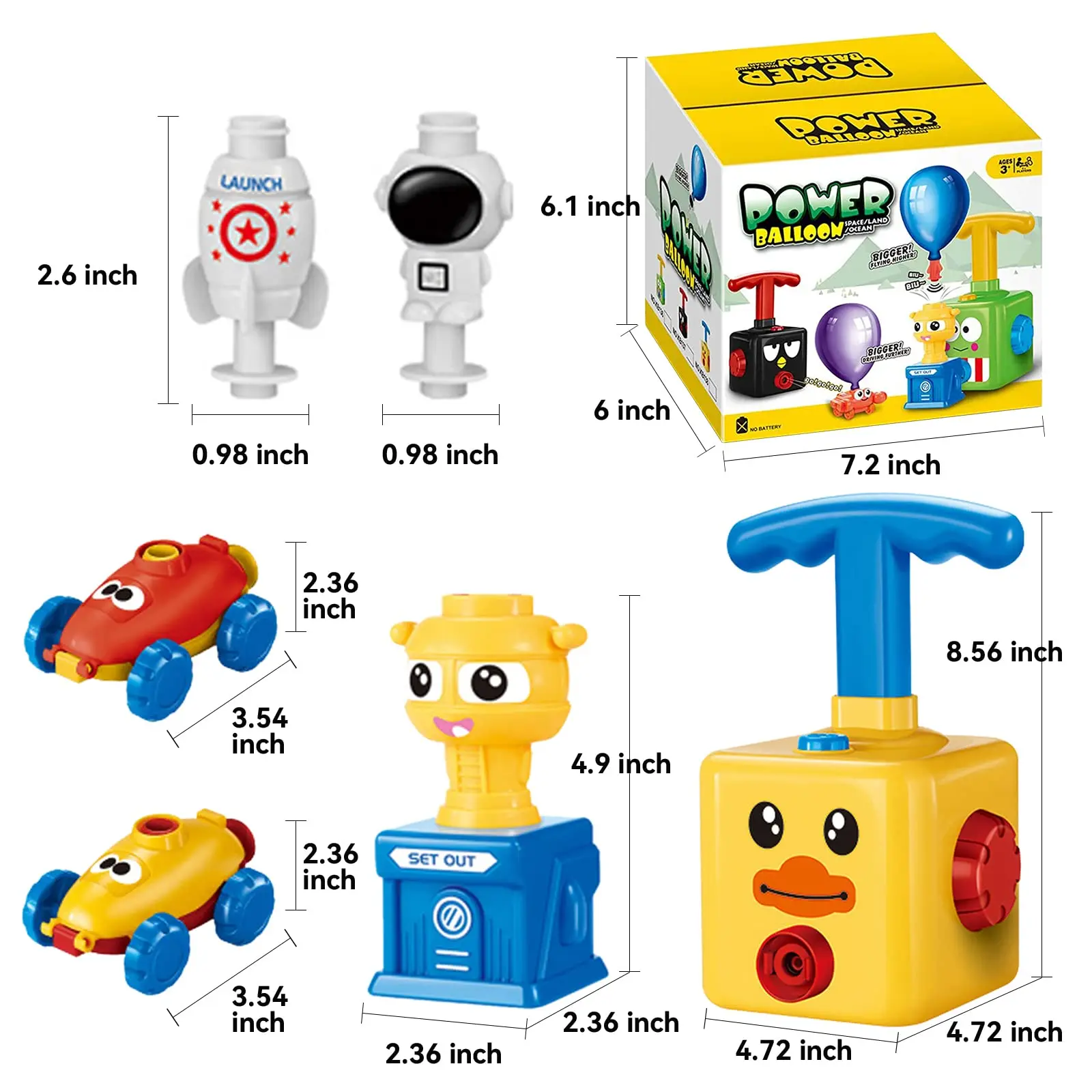 Lançador de balão infantil com - Balloon Pump Hand avaliação e preço