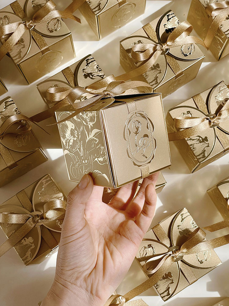 Caixas De Presente De Papel Qu - Event Party Box avaliação e preço