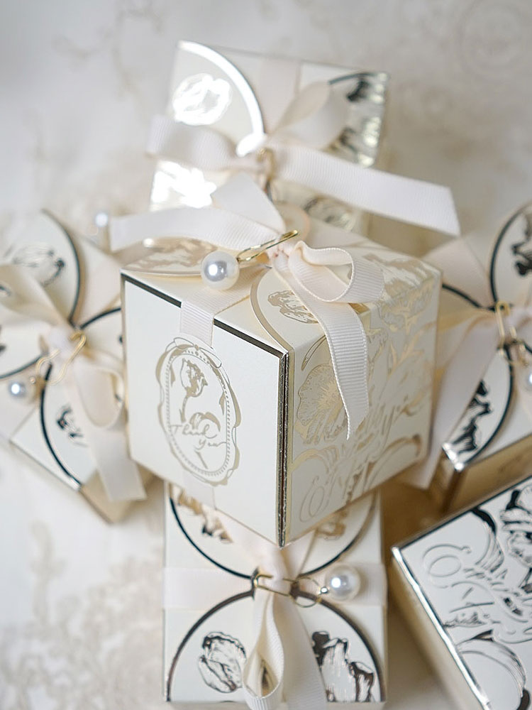 Caixas De Presente De Papel Qu - Event Party Box avaliação e preço