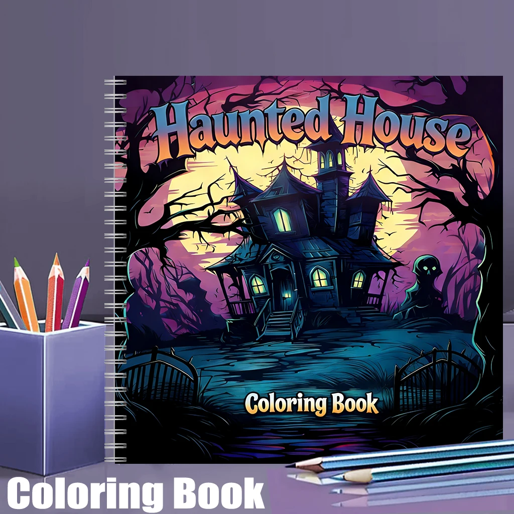 Livro de Colorir Casa Assombra - Event Supplies avaliação e preço