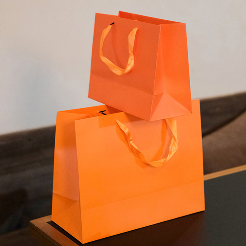 10 Sacolas Laranja para Roupas - Event Party Shop avaliação e preço