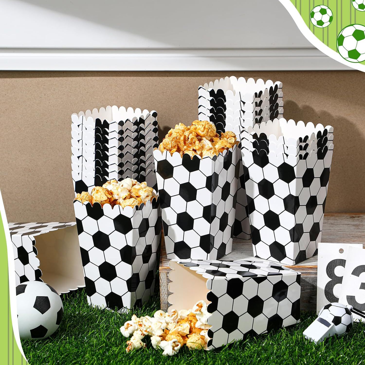 6/18 pçs caixas de pipoca de f - Event Party Box avaliação e preço