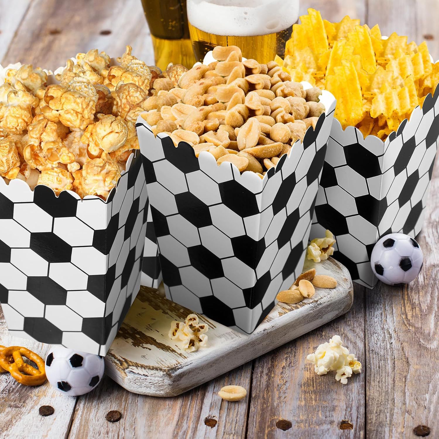 6/18 pçs caixas de pipoca de f - Event Party Box avaliação e preço
