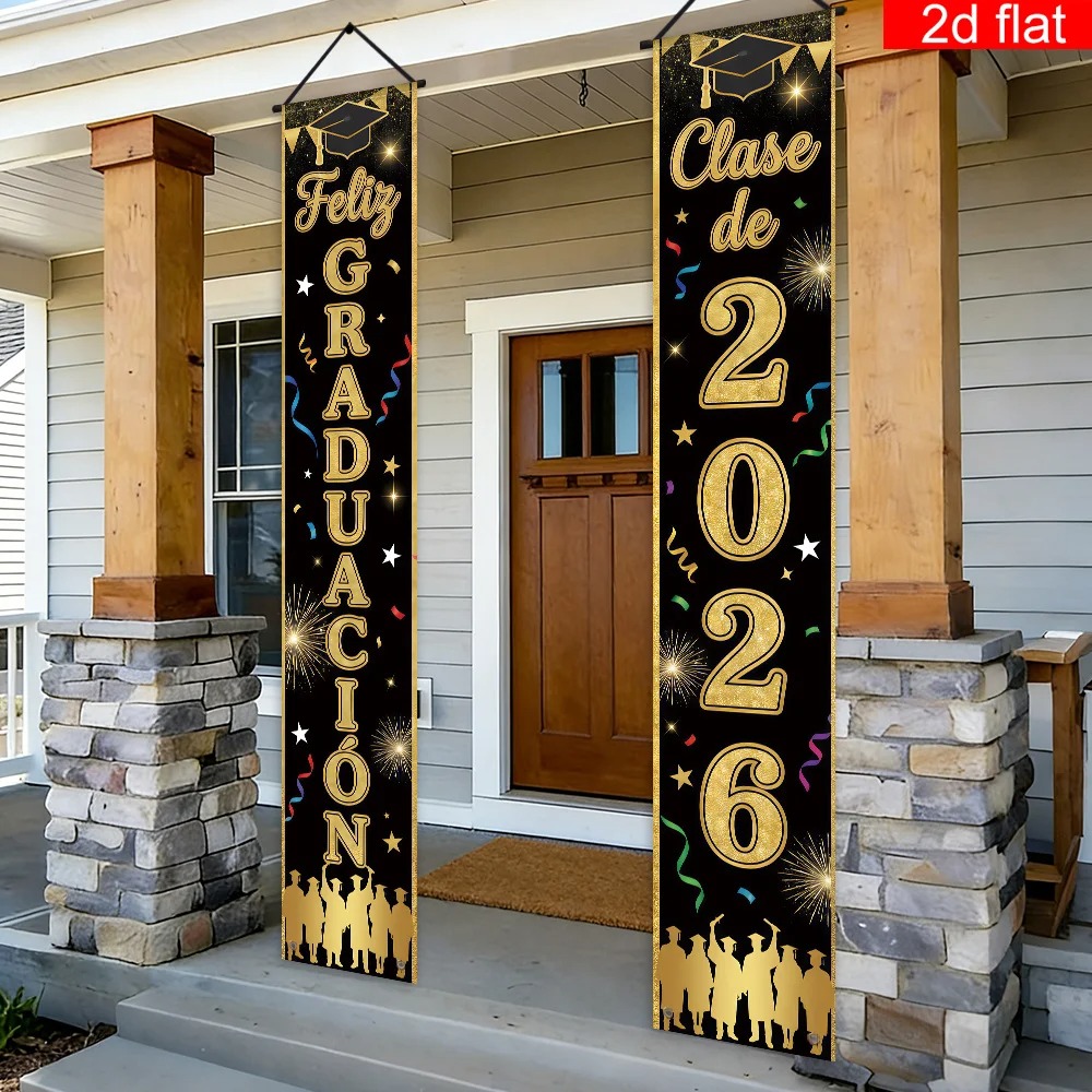 Feliz Graduação Turma de 2026, - Party Banner Gold avaliação e preço